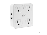 Nexxt - Solutions Connectivity - 4 Outlet & 4 USB